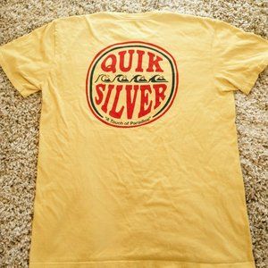 Quicksilver Crewneck Pocket Tee - Size Lg